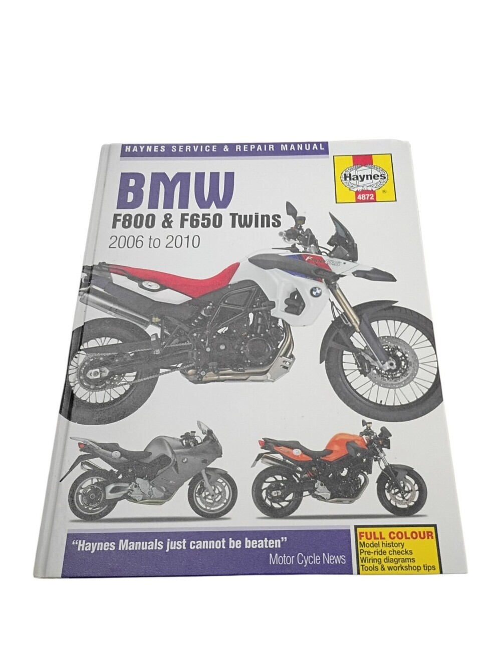 BMW F800 & F650 Twins 2006 To 2010 Haynes Manual EUC